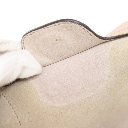 MIUMIU logo Tote Bag Leather Ladies [Used]