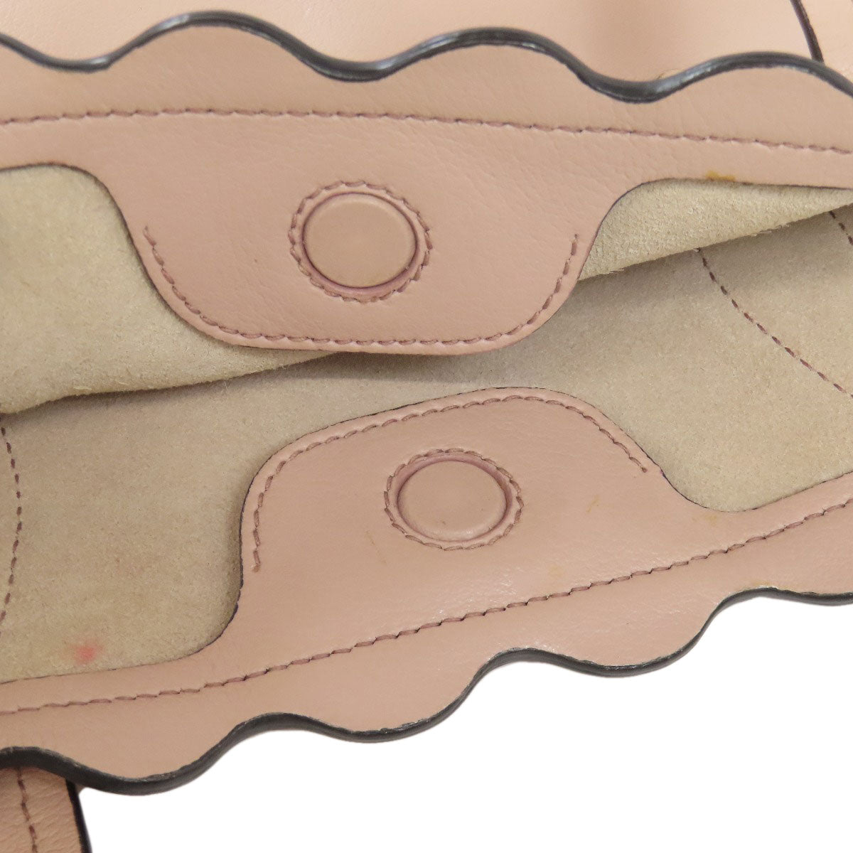 MIUMIU logo Tote Bag Leather Ladies [Used]