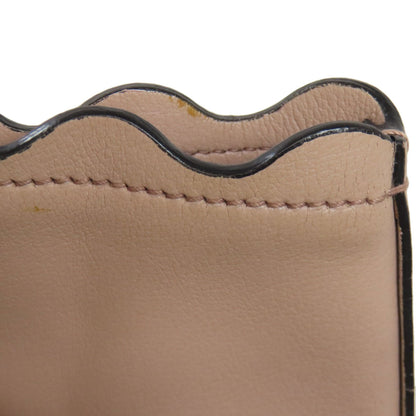 MIUMIU logo Tote Bag Leather Ladies [Used]