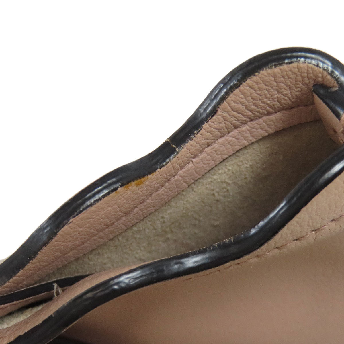 MIUMIU logo Tote Bag Leather Ladies [Used]