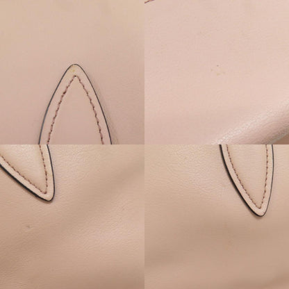 MIUMIU logo Tote Bag Leather Ladies [Used]