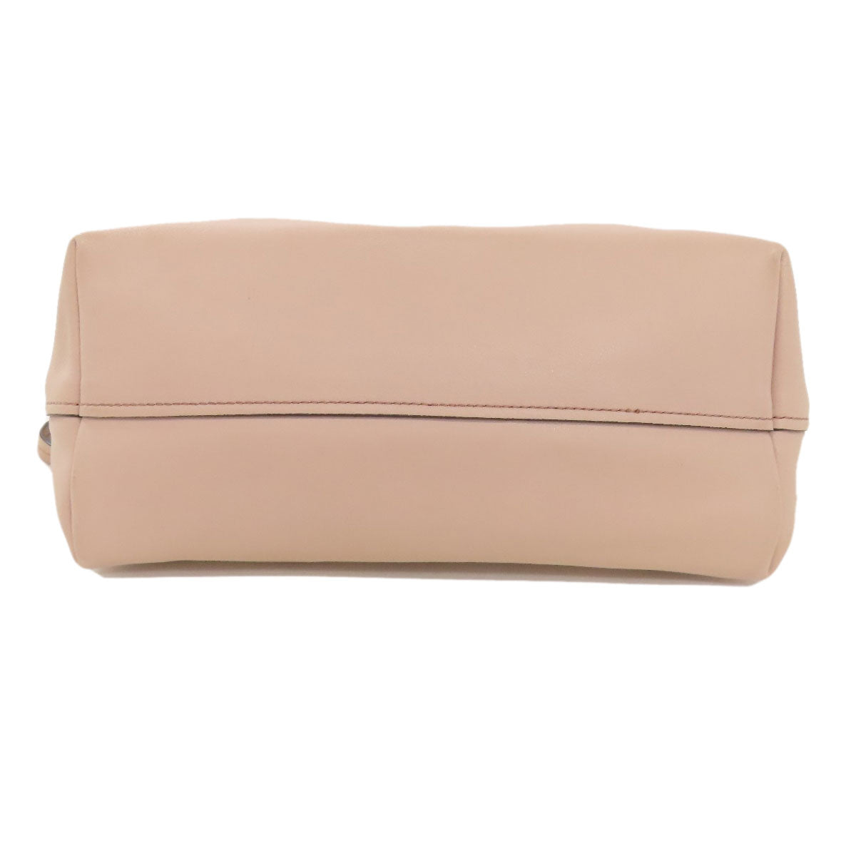 MIUMIU logo Tote Bag Leather Ladies [Used]