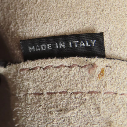 MIUMIU logo Tote Bag Leather Ladies [Used]