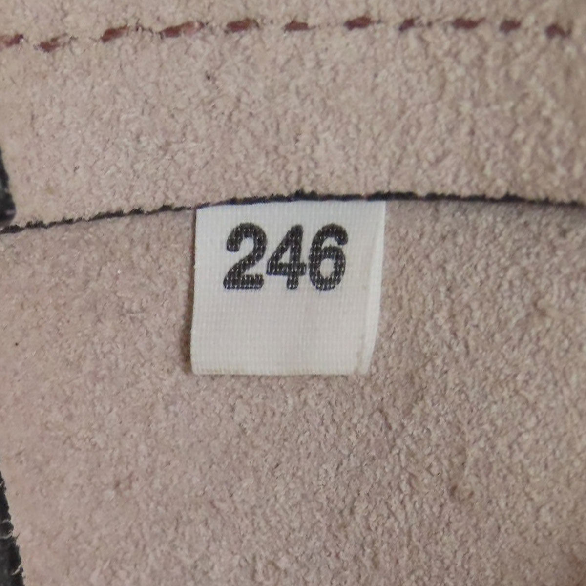 MIUMIU logo Tote Bag Leather Ladies [Used]