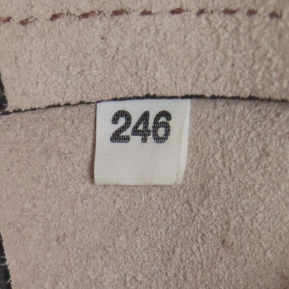 MIUMIU logo Tote Bag Leather Ladies [Used]