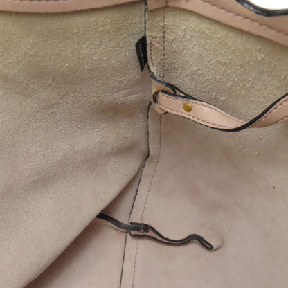 MIUMIU logo Tote Bag Leather Ladies [Used]