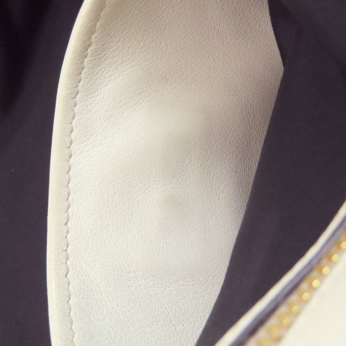 MIUMIU logo Tote Bag Leather Ladies [Used]