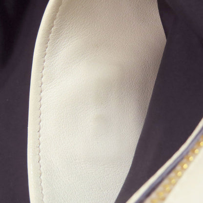 MIUMIU logo Tote Bag Leather Ladies [Used]