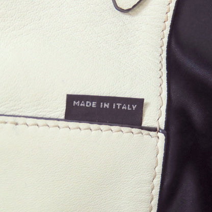 MIUMIU logo Tote Bag Leather Ladies [Used]