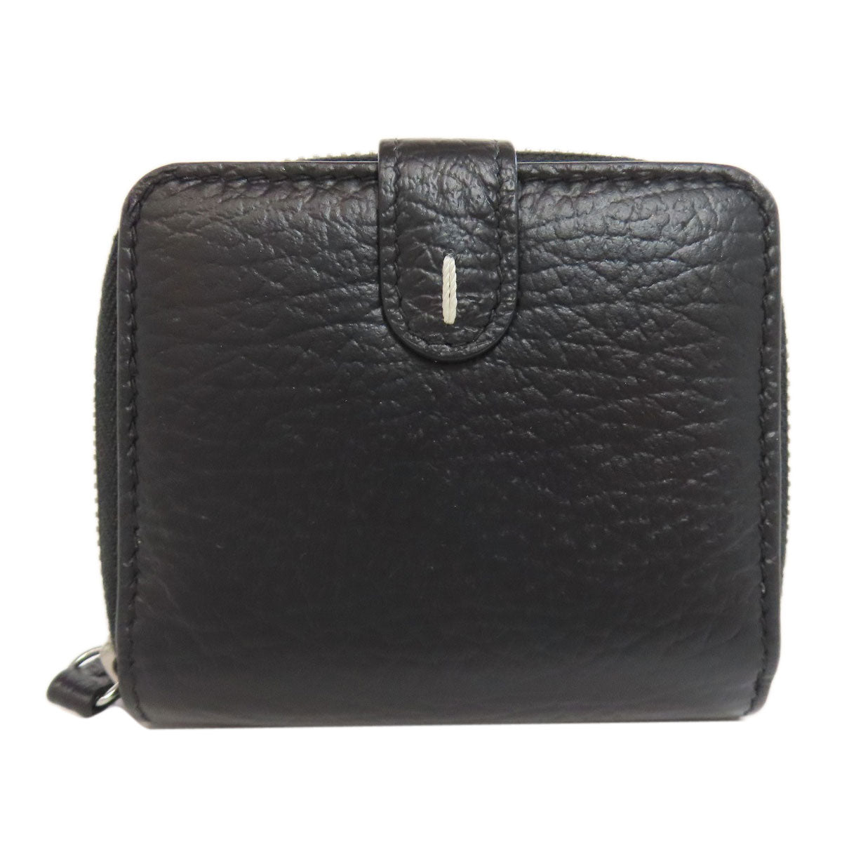 MaisonMargiela logo Bifold Wallet with Coin Pocket Calf Ladies [Used]