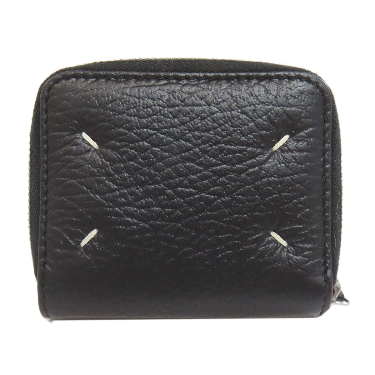 MaisonMargiela logo Bifold Wallet with Coin Pocket Calf Ladies [Used]