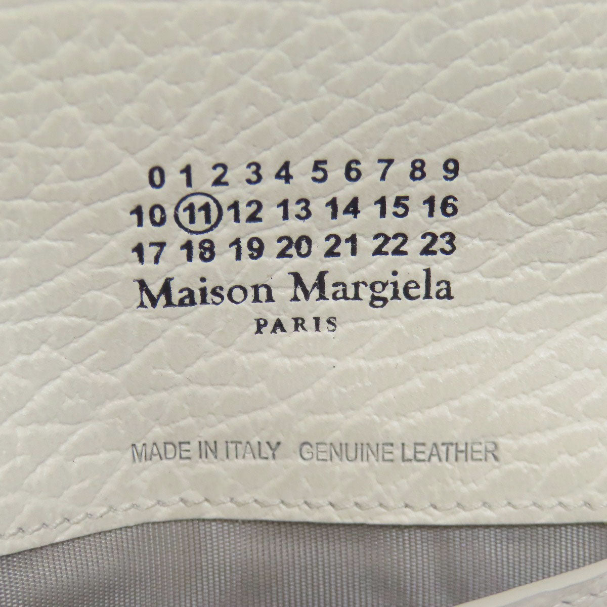 MaisonMargiela Multi-case Wrist Handle Accessory pouch Leather Ladies [Used]