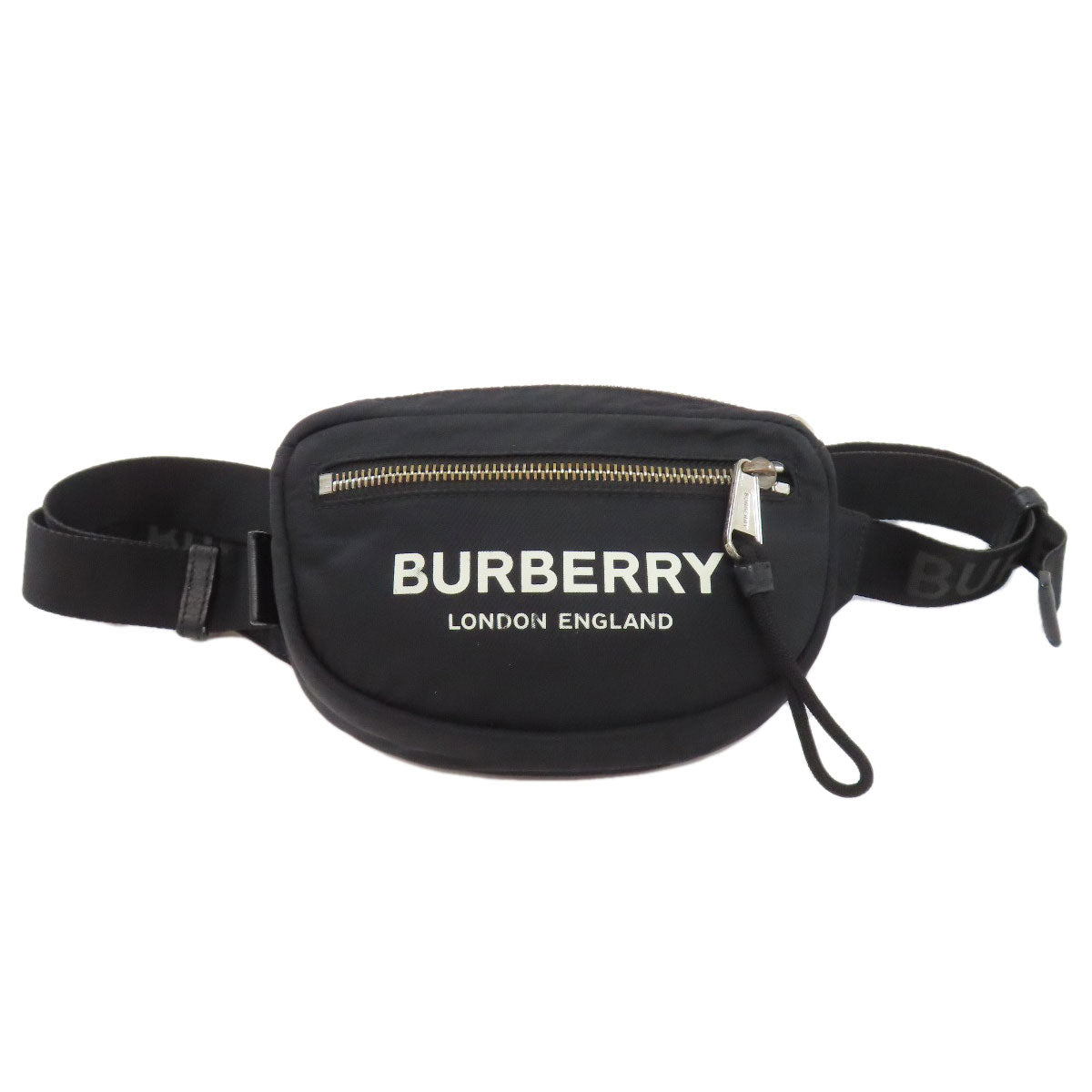 BURBERRY logo Hip bag, waist bag Nylon Ladies [Used]