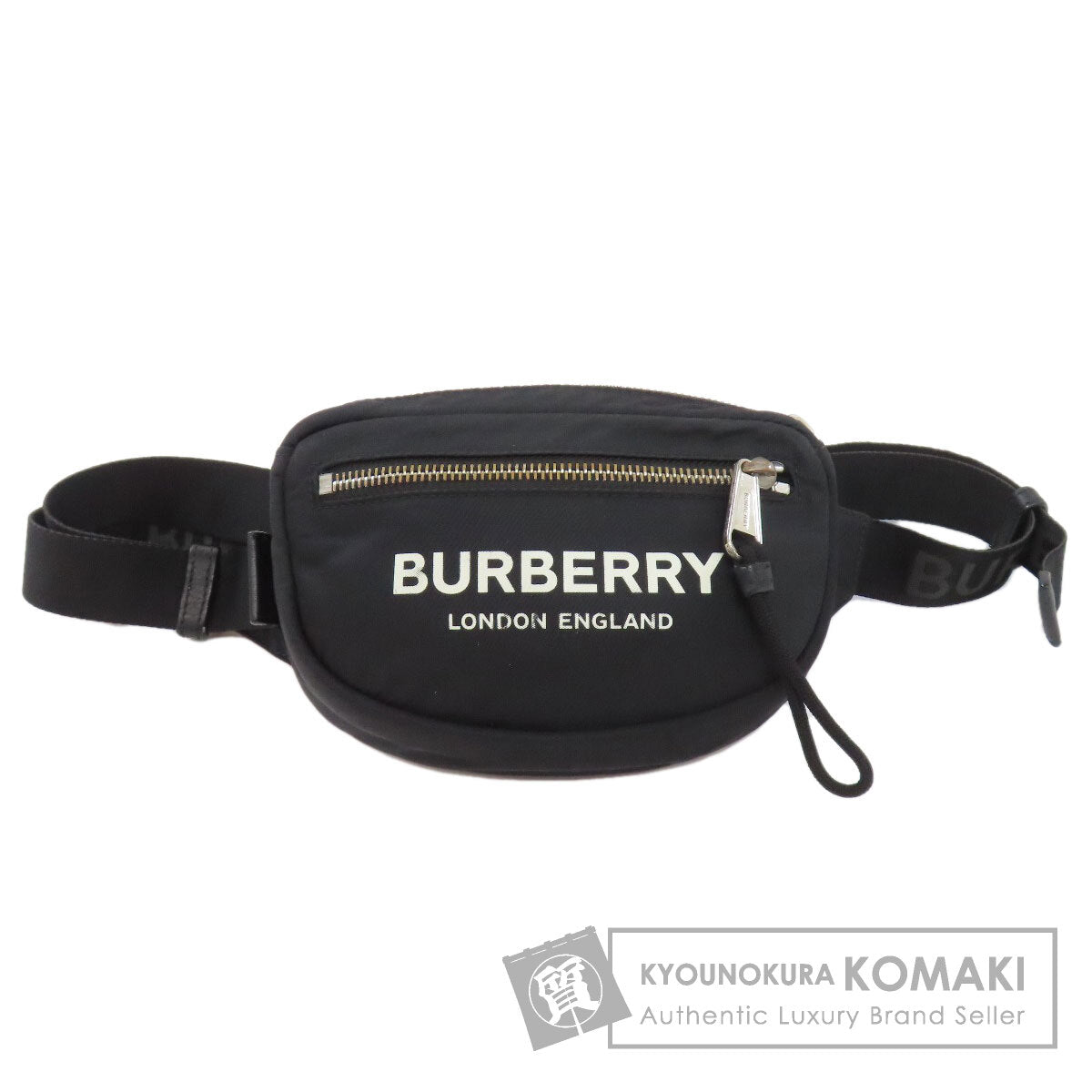 BURBERRY logo Hip bag, waist bag Nylon Ladies [Used]