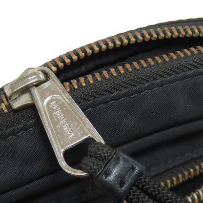 BURBERRY logo Hip bag, waist bag Nylon Ladies [Used]