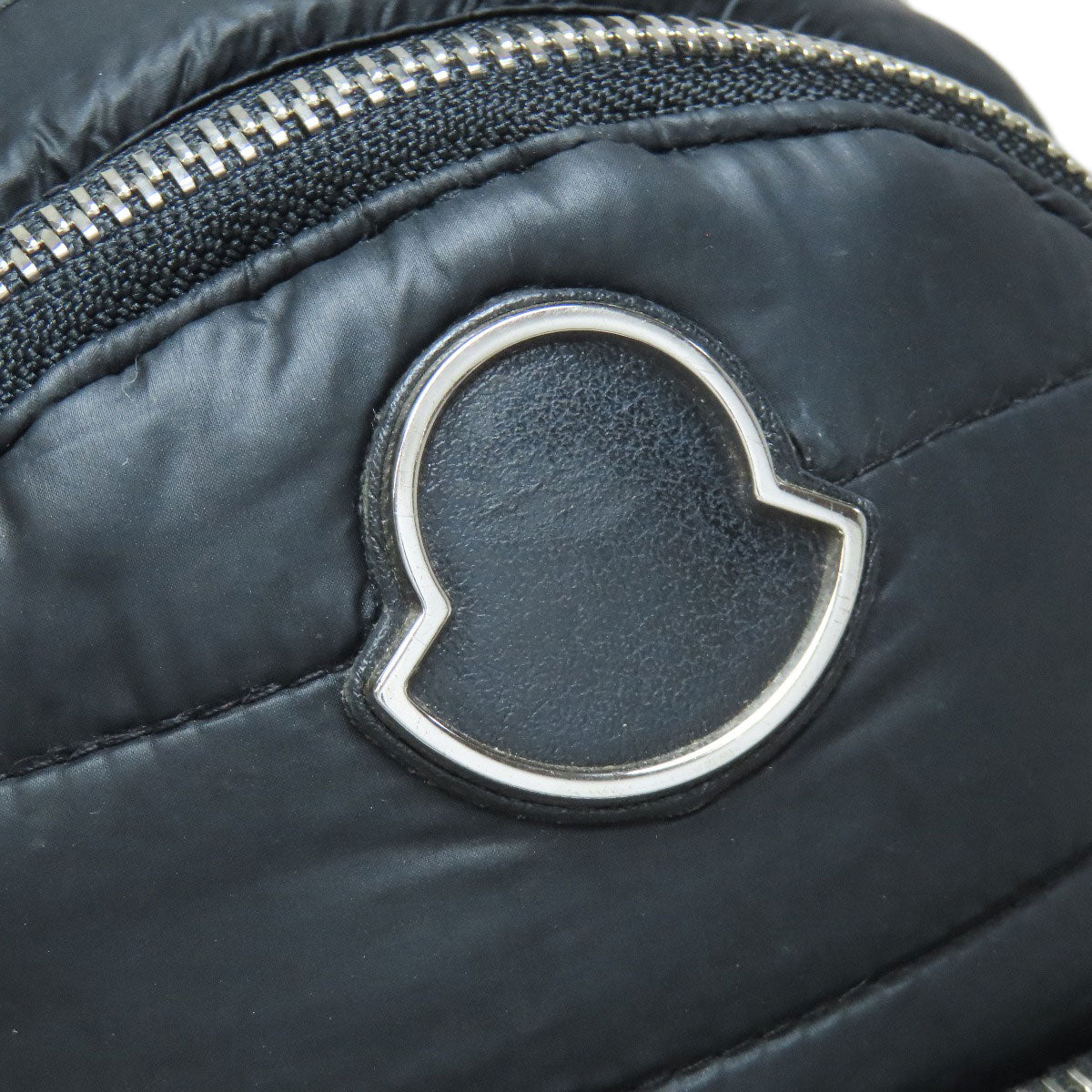 MONCLER logo Shoulder Bag Nylon Ladies [Used]