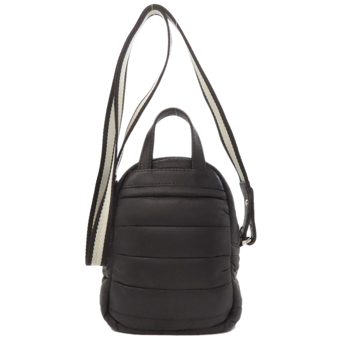 MONCLER logo Shoulder Bag Nylon Ladies [Used]