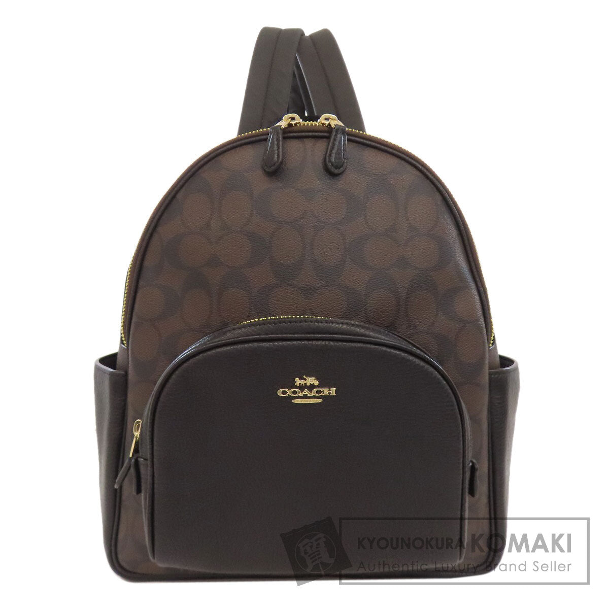 COACH 5671 backpack signature Backpack Â· Daypack PVC Ladies [Used]