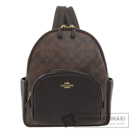 COACH 5671 backpack signature Backpack Â· Daypack PVC Ladies [Used]