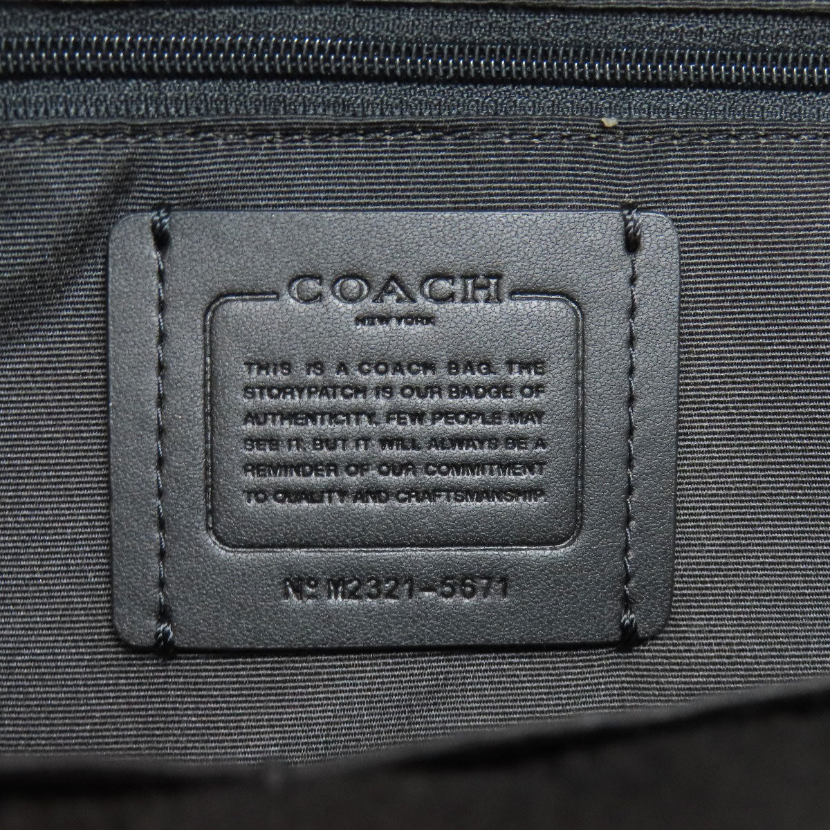 COACH 5671 backpack signature Backpack Â· Daypack PVC Ladies [Used]