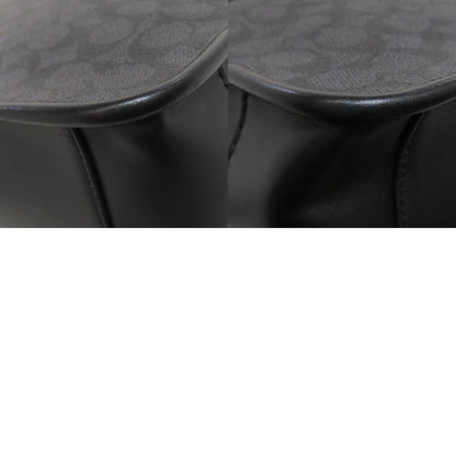 COACH CU202 League Messenger Signature Shoulder Bag PVC Ladies [Used]