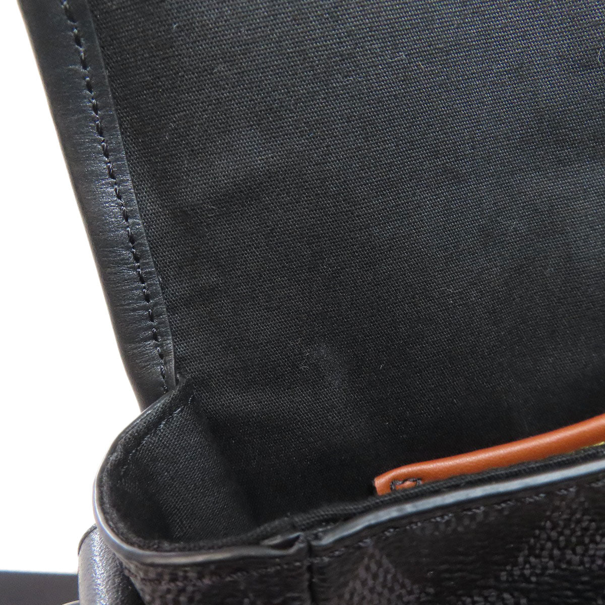 COACH CU202 League Messenger Signature Shoulder Bag PVC Ladies [Used]