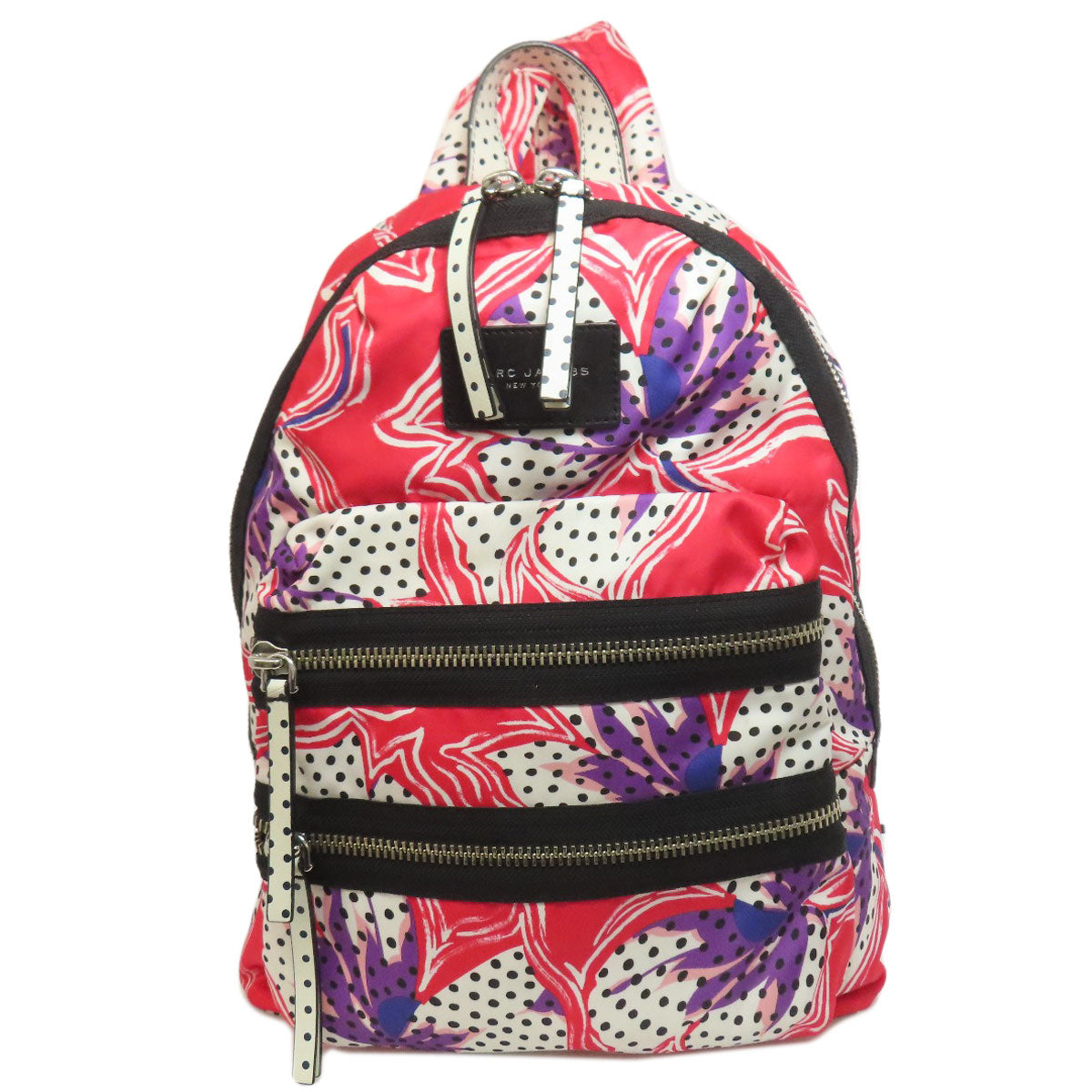 MARC JACOBS Flower motif Backpack Â· Daypack Nylon Ladies [Used]