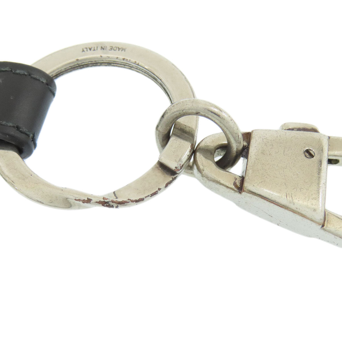 GUCCI GG signature guccissima key ring Leather Ladies [Used]