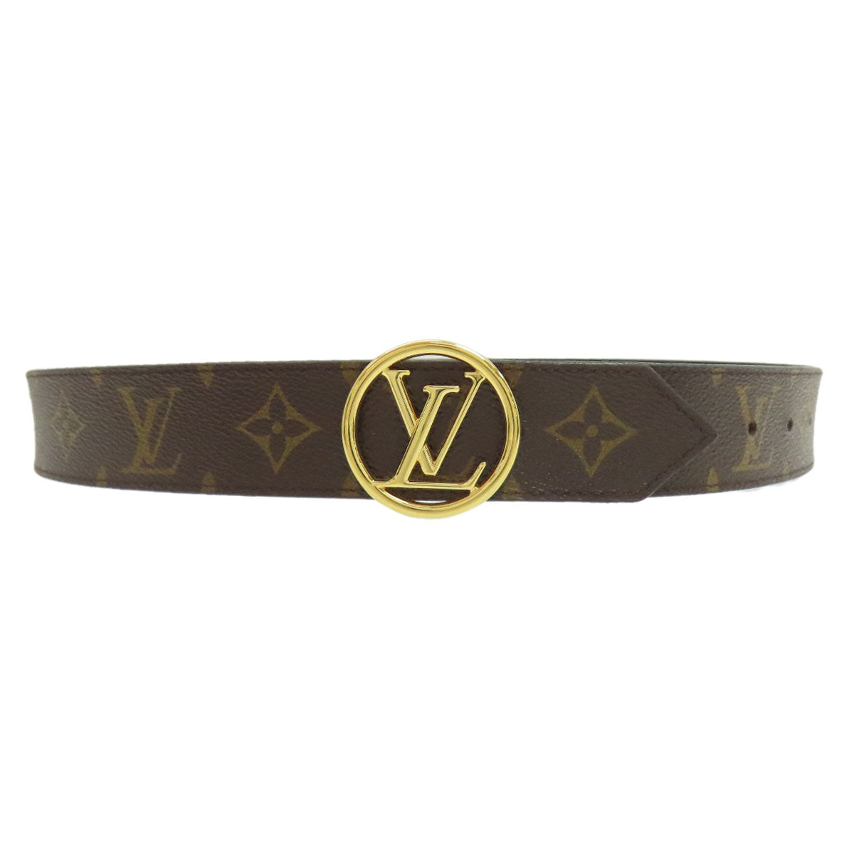 LOUIS VUITTON M9935 Suntur LV Circle belt Monogram canvas EpiLadies [Used]