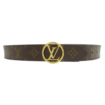 LOUIS VUITTON M9935 Suntur LV Circle belt Monogram canvas EpiLadies [Used]