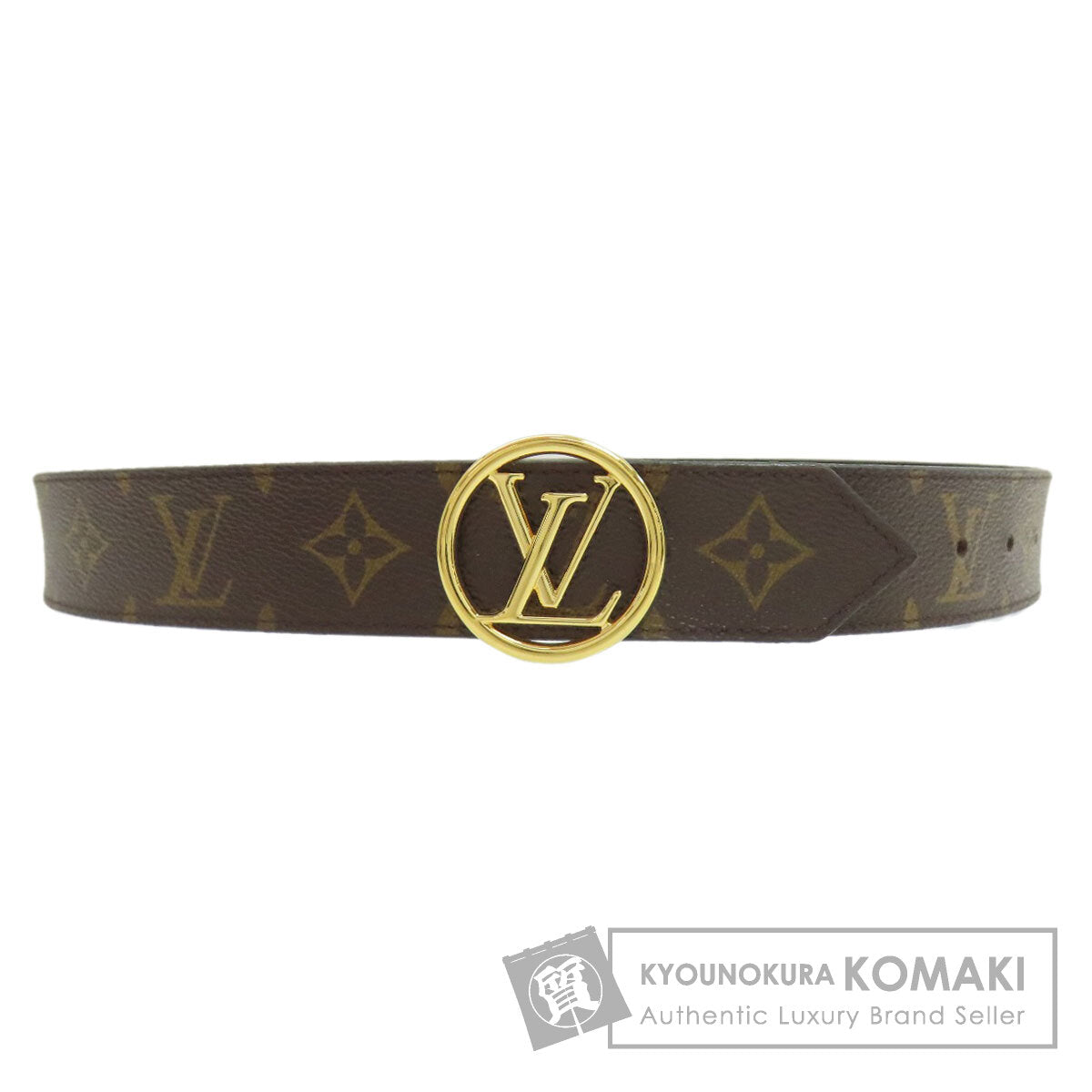 LOUIS VUITTON M9935 Suntur LV Circle belt Monogram canvas EpiLadies [Used]