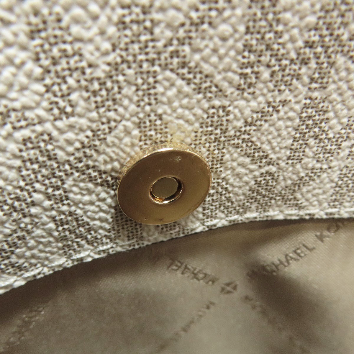 Michael Kors MK signature Shoulder Bag PVC Ladies [Used]