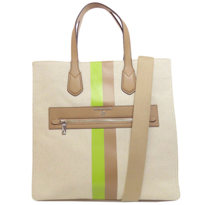 Michael Kors Kempner 2WAY Tote Bag Canvas Ladies [Used]