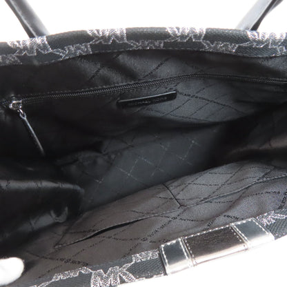 Michael Kors MK Signature 2WAY Tote Bag Canvas Ladies [Used]