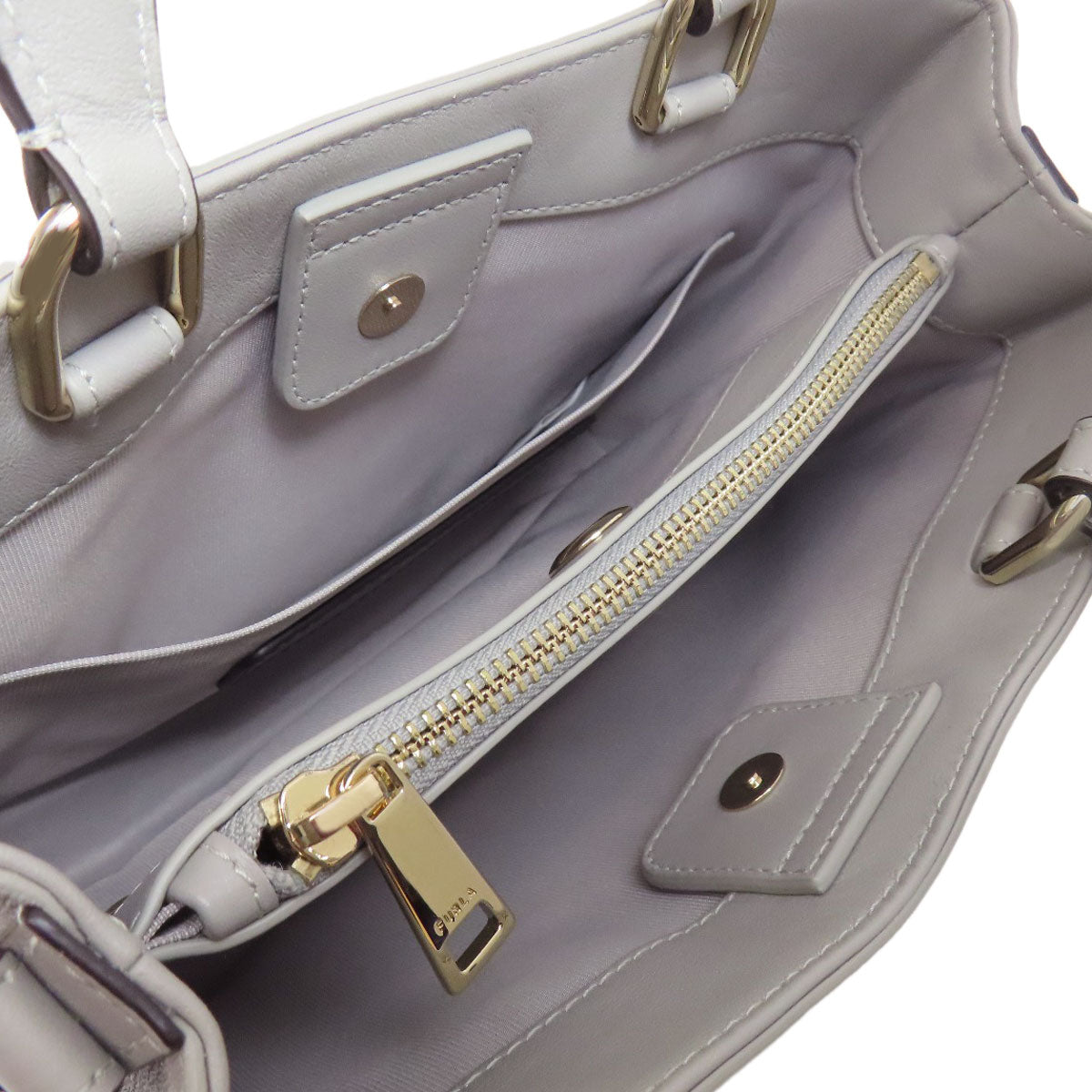 Furla 2WAY Handbag Leather Ladies [Used]