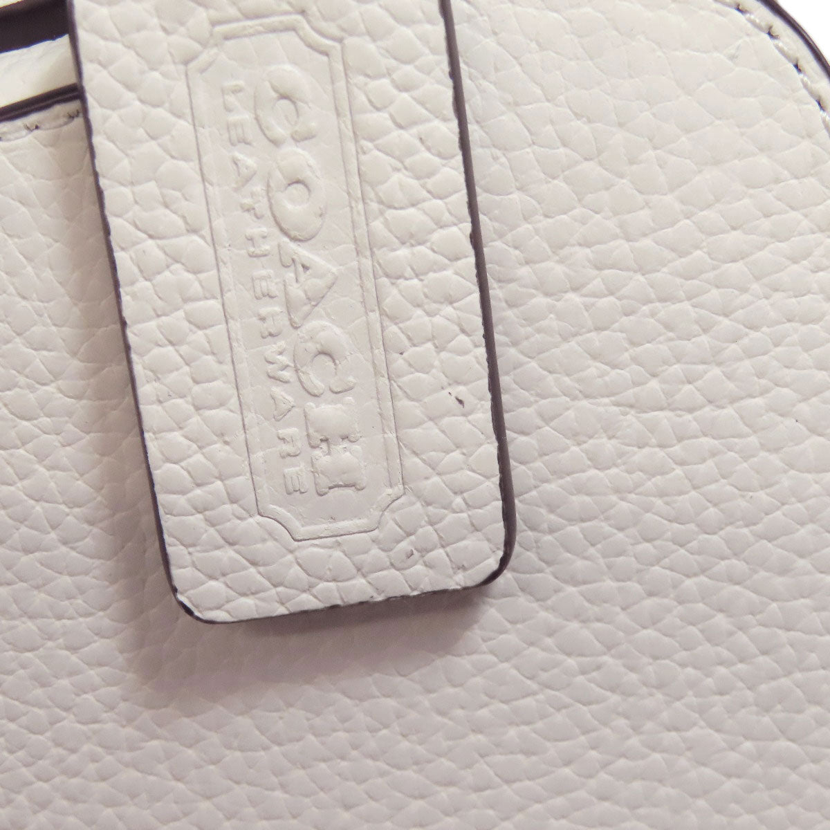 COACH C6290 logo Shoulder Bag Leather Ladies [Used]