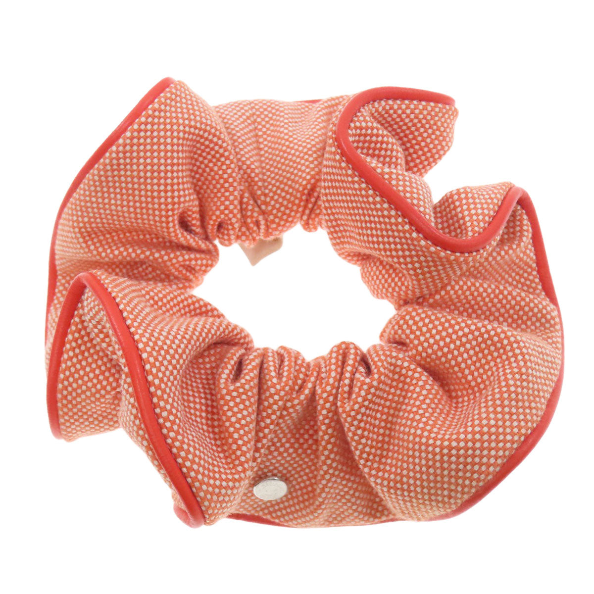 HERMES Scrunchie Claudia hair accessory Cotton Ladies [Used]
