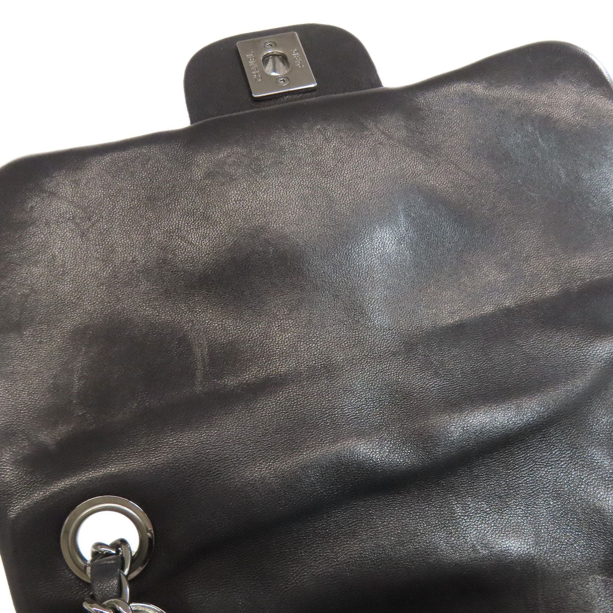 CHANEL COCO Mark Matelasse SilverHardware Shoulder Bag Lambskin Ladies [Used]