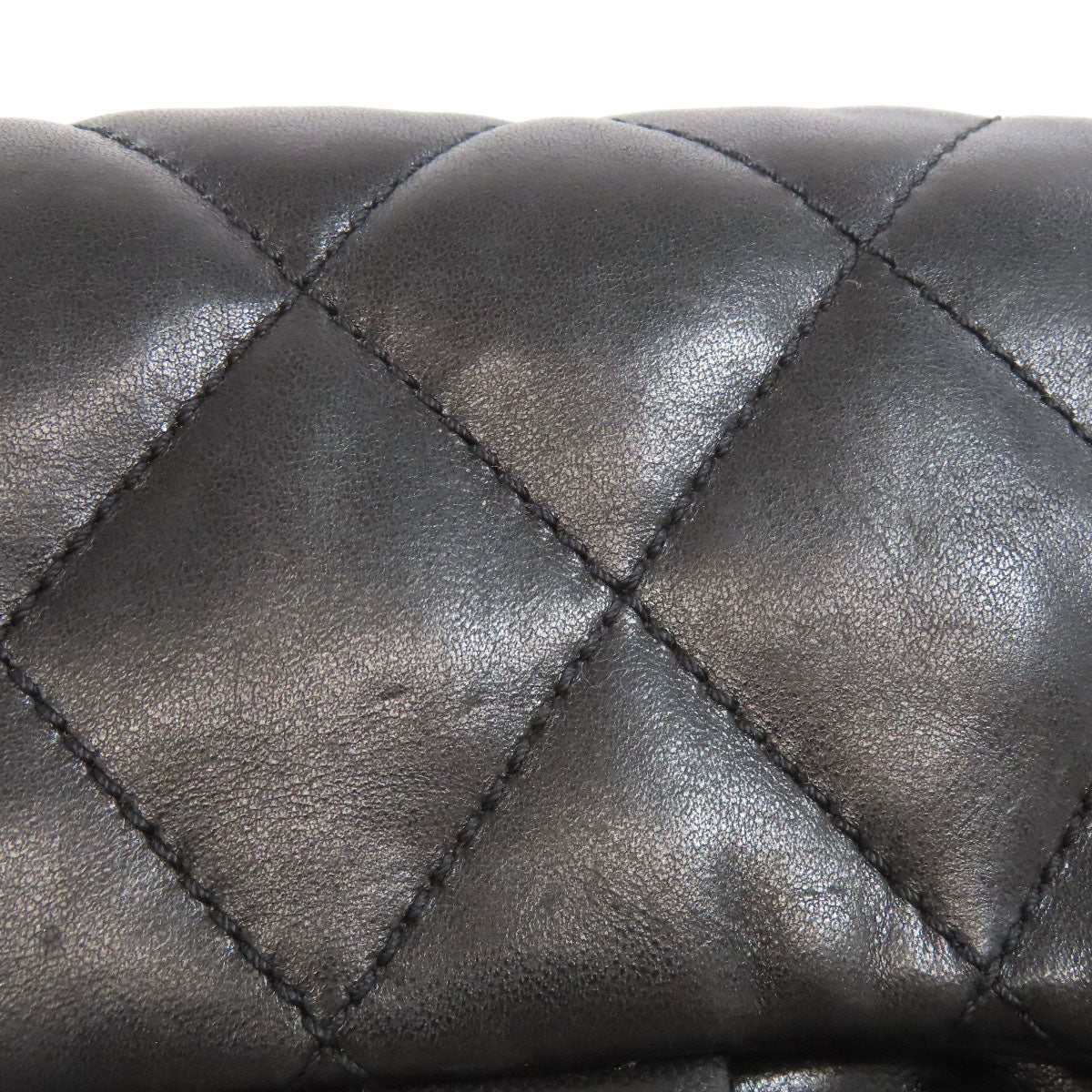 CHANEL COCO Mark Matelasse SilverHardware Shoulder Bag Lambskin Ladies [Used]