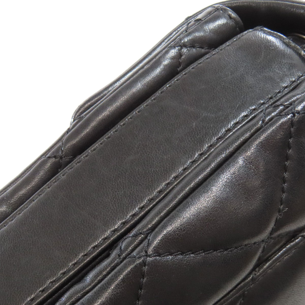 CHANEL COCO Mark Matelasse SilverHardware Shoulder Bag Lambskin Ladies [Used]