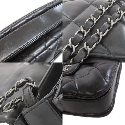 CHANEL COCO Mark Matelasse SilverHardware Shoulder Bag Lambskin Ladies [Used]