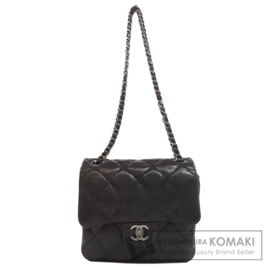 CHANEL COCO Mark Matelasse SilverHardware Shoulder Bag Lambskin Ladies [Used]