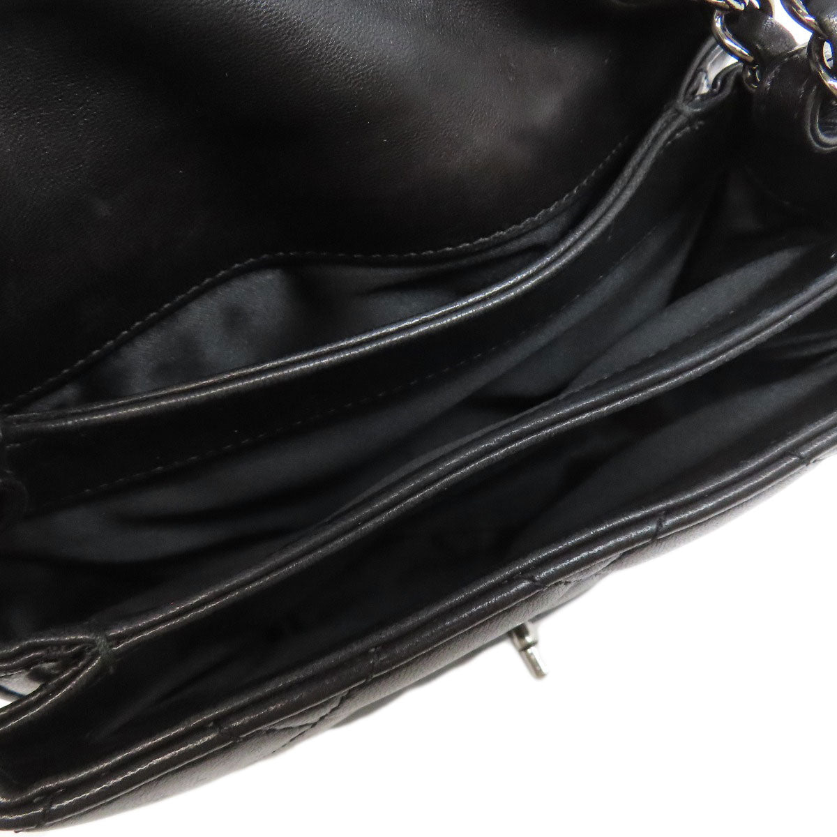 CHANEL COCO Mark Matelasse SilverHardware Shoulder Bag Lambskin Ladies [Used]