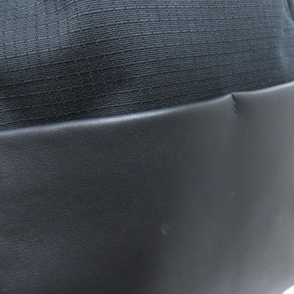 HERMES Slicked Back SilverHardware Backpack Â· Daypack Canvas CalfLadies [Used]