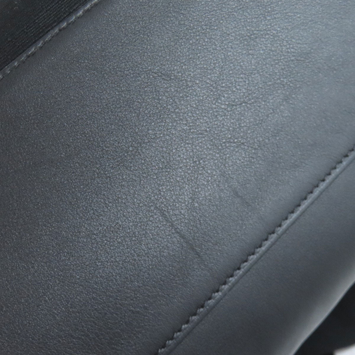 HERMES Slicked Back SilverHardware Backpack Â· Daypack Canvas CalfLadies [Used]