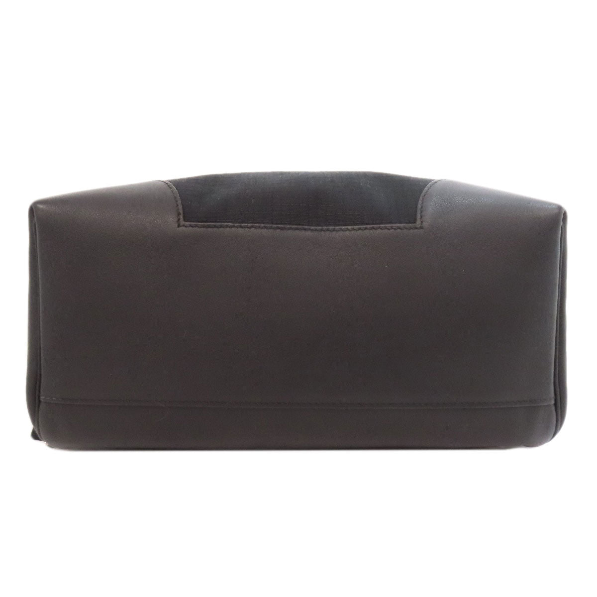 HERMES Slicked Back SilverHardware Backpack Â· Daypack Canvas CalfLadies [Used]