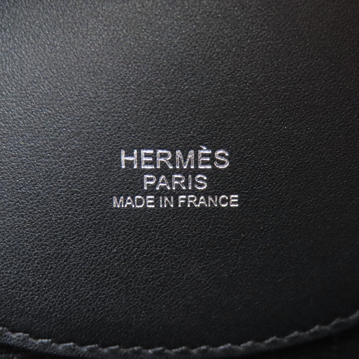 HERMES Slicked Back SilverHardware Backpack Â· Daypack Canvas CalfLadies [Used]