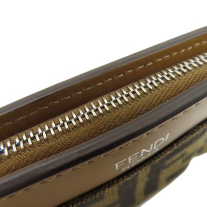 FENDI Zucca pattern coin purse Canvas Ladies [Used]