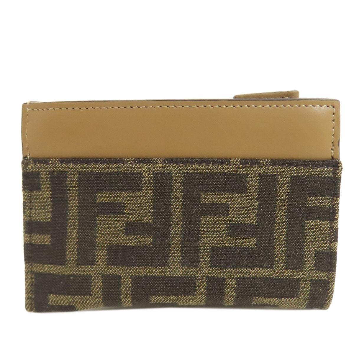 FENDI Zucca pattern coin purse Canvas Ladies [Used]