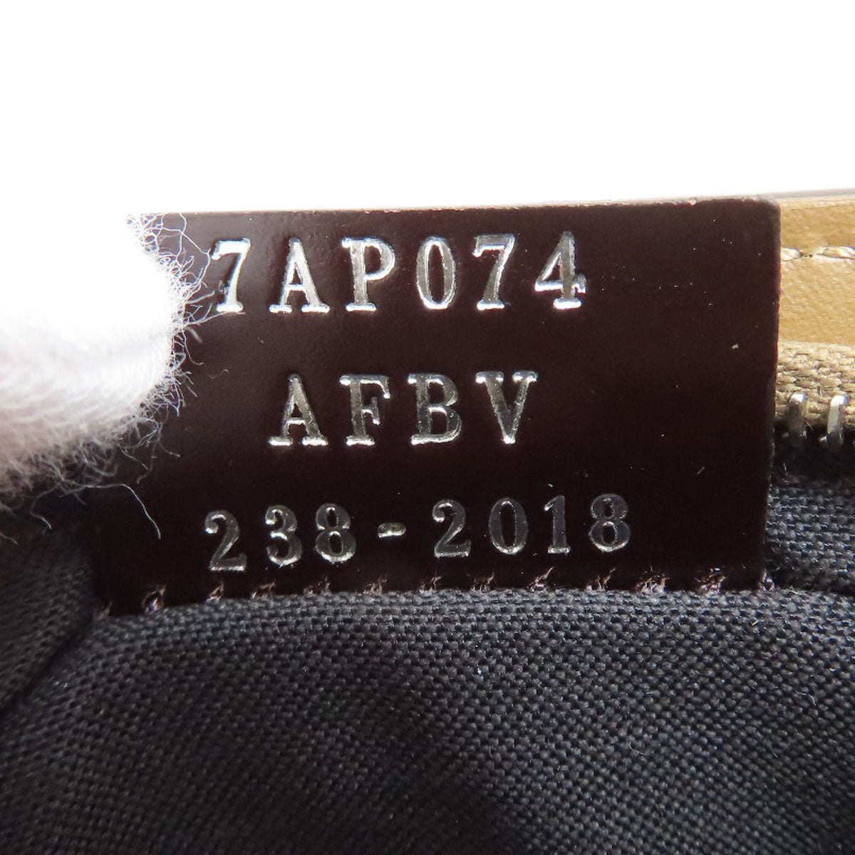 FENDI Zucca pattern coin purse Canvas Ladies [Used]